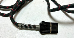 Vintage Excel Braided Small Appliance 70″ Plug In Electric Cord, Works