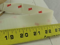 3M 25.4mm x 45.7mm 1″ Adhesive Hook Fastener Tape 40 Yards for Hook & Loop