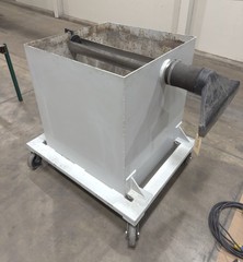 OMAX VS-SRS Variable Speed Solids Removal System w/0.75 Yard Hopper – LMC #51719