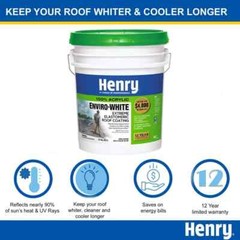 687 Enviro-White 100% Acrylic Reflective Elastomeric Roof Coating 5 Gal.