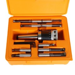 Boring Head Boring Tool Set (2 Inch Head & MT3 & 1/2 Inch) New