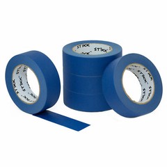 5 Pack 1.5″ 36MM x 60yd STIKK Blue Painters Masking Tape 14 Day Easy Removal