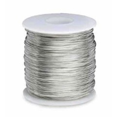 24 Gauge (AWG) Solid Core Bare Tinned Copper Wire – 5 Feet