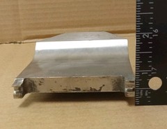 Sonic Welder Horn 3.5″ X 5.25″ X 1.5″ – Titanium, Tapped Mounting Hole