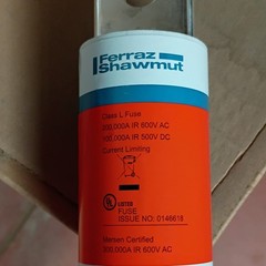 Ferraz Shawmut Amp-Trap 2000 A4BQ400 400A 600V Class L Time-Delay Fuse