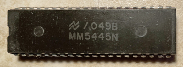 National MM5445N VF Display Driver