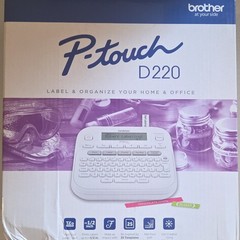 Brother P-Touch PT-D220 12mm 1/2″ Label Maker Brand New NOT A Brother Dealer NWT