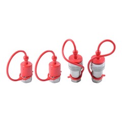 2 Sets 1/2″ Ag Hydraulic Quick Connect Couplers Couplings Ball Pioneer Style