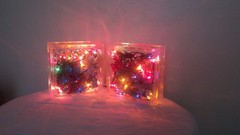 Acrylic Glass Blocks – 6″L x 6″W x 3″H (BOX OF 4 BLOCKS) View Selection