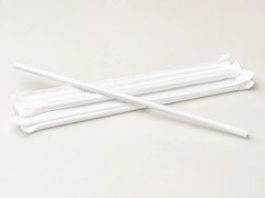500ct PureStalk 6mm PLA Standard Drinking Straws Compostable Made in USA