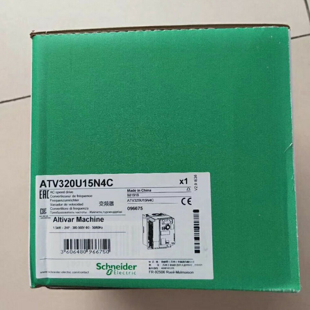 1PC Schneider ATV320U15N4C 380V 1.5KW Inverter New In Box Fast Shipping