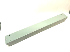 Cooper B-Line 4436G Straight Lay-In Wireway Section 4″ x 4″ x 36″ Gray NO COVER