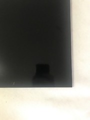 ABS Black Plastic Sheet 1/4″ x 24″ x 24” (.250″) 6mm – Haircell 1 Side Stereo