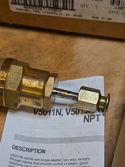 HONEYWELL V5011N2006 1/2″ 2-WAY, DIRECT ACTING GLIBE VALVE *NEW* WE*SHIP*TODAY*