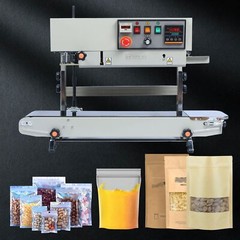 U.S. Solid 0.02 – 0.08 mm Vertical Continuous Bag Band Sealer Sealing Machine