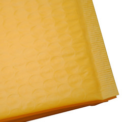 AirnDefense 500 #0 6.5X10″ Yellow Poly Bubble Mailers Shipping Padded Envelope