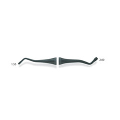 Premier Dental CMI Black 1/2 Plastic Filling Instrument Anodized Aluminum