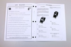 Ford 750 753 755 Backhoe Owners Operators Manual Maintenance 3500 4500 Tractor