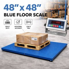 New Floor Scale 4×4 Heavy Duty Warehouse Pallet scale 48″x48″ 10000 lb