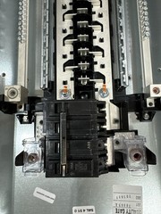 GE 200 Amp 40 Space 80 Circuit Indoor Main Breaker Panel Kit TM4020C80K (OB)