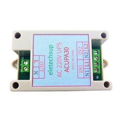 30A AC 110V 220V UPS module 50 60HZ backup power board power outage switc