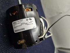 Tecumseh 810F050C20C Fan Motor 230V 60/50Hz 1Ph 1/15HP 150/1300RPM