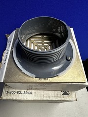 Sioux Chief 4” Finish Drain Fixture Adjustable Floor Clean-out 832-4HNQ PVC