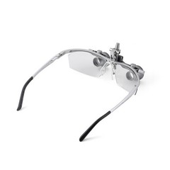 Dental Surgical 5W Medical 3.5X Ergo Binocular Loupes Flip-Up Glass Adjustable