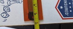Sandvik Butcher Meat Bone Saw Chrome Steel Blade Sweden Vintage Replacement