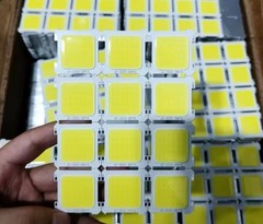 12PCS 500 Lumen Bright White 6000K High Power COB LED DC 3V DIY LED Flood Light