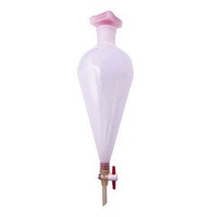 Plastic Separatory Funnel Set, PTFE Stopcock, Lab Chem Supplies, 125-1000ml