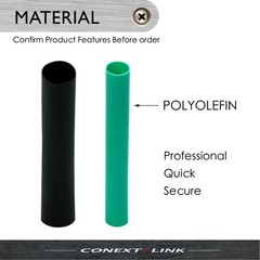 280pcs Cable Heat Shrink Tubing Sleeve Wire Wrap Tube 2:1 Assortment Kit Box Set