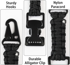 2PCS Tactical Glove Clip Holder Anti-Slip Nylon Work Glove Holder Clip, for Tact