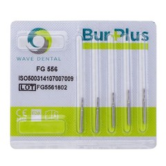 Wave Dental Surgical Burs 25mm Carbide Bur Friction Grip FG Straight Fissure 557
