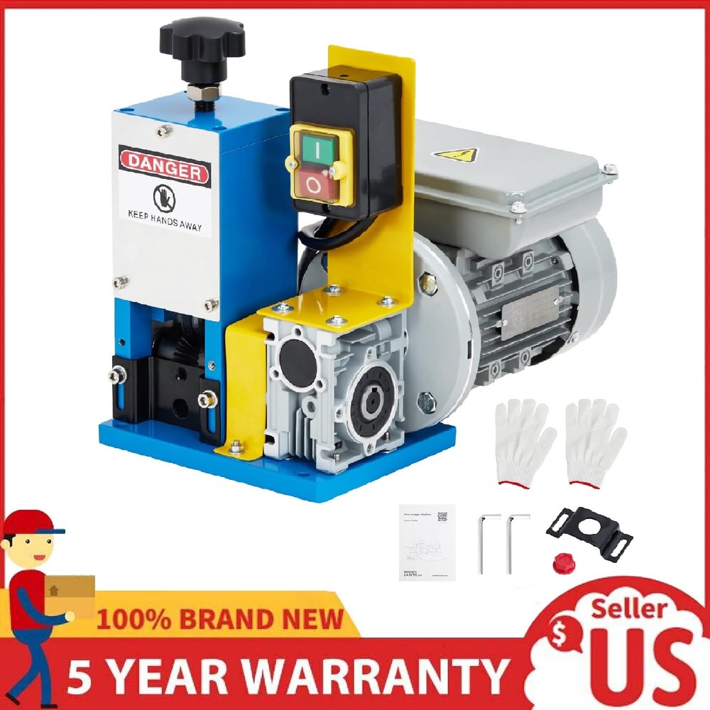 Portable Electric Wire Stripping Machine Copper Cable Stripper 0.06”-1” 370 W