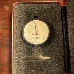 Starrett Dial Depth Gage 643JZ No. 643 0-0.125 in Range in Case 64312