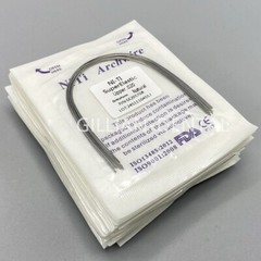 Dental Ortho Super Elastic Niti Arch Wires Round Rectangular Ovoid/Natural Form