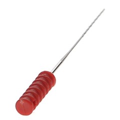 House Brand Dentistry 400603 HSB Barbed Broaches #3 X-Fine 25mm Sterile Red 10Pk