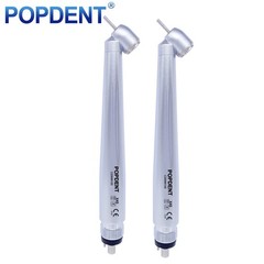 POPDENT Dental 45 Degree Surgical High Speed Handpiece Push Button 4Hole 1-10pcs