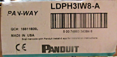 Panduit Ldph5iw8-A Raceway, Series Ld5, Pvc, Off White, 20 pcs + free shipping