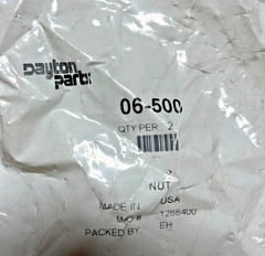 06-500 Genuine DAYTON SPINDLE NUT QTY of 1 NUT Per Order 25QJ168, 23QJ138