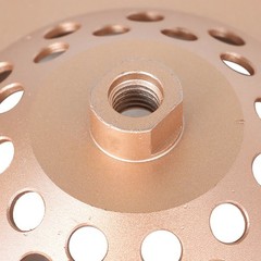 7″ Concrete Grinding Cup Wheels 12 Turbo Diamond Abrasive Seg 5/8″-11 Arbor