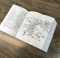 Case 888 Excavator Crawler Parts Operators Manual Owners Set PIN 0015041-After