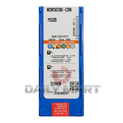 10PCS/New In Box KORLOY WCMT06T308-C20N PC5335 Carbide Inserts