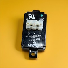🔥Leviton 3800-DIN Industrial DIN-Rail Surge Protector — 125VAC ~ 1 Unit