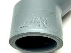 IPEX 45 Degree Elbow Fitting 1″ SCH 80 ASTM F439 LOT OF 2