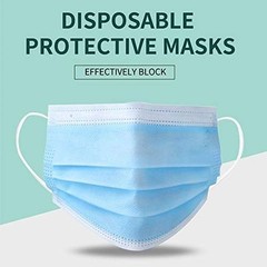 100 Pack Disposable 3 Layer Safety Face Masks for Ultimate Protection