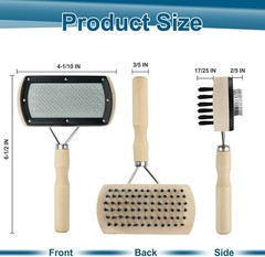 Air Conditioner Coil Cleaning Brush – Double Sided HVAC Brush AC Coil Cleaner Br