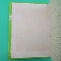Vintage Address Book 1960 1970s Padded Cover Girl with Present Made in Japan