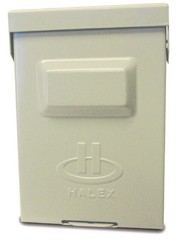 Halex – 60-AMP 120/240-Volt Non-Fuse Metallic AC Disconnect – 1 Pack, Gray